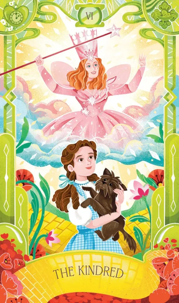 Wizard Oz Tarot Deck And Guidebook - Erica Davis