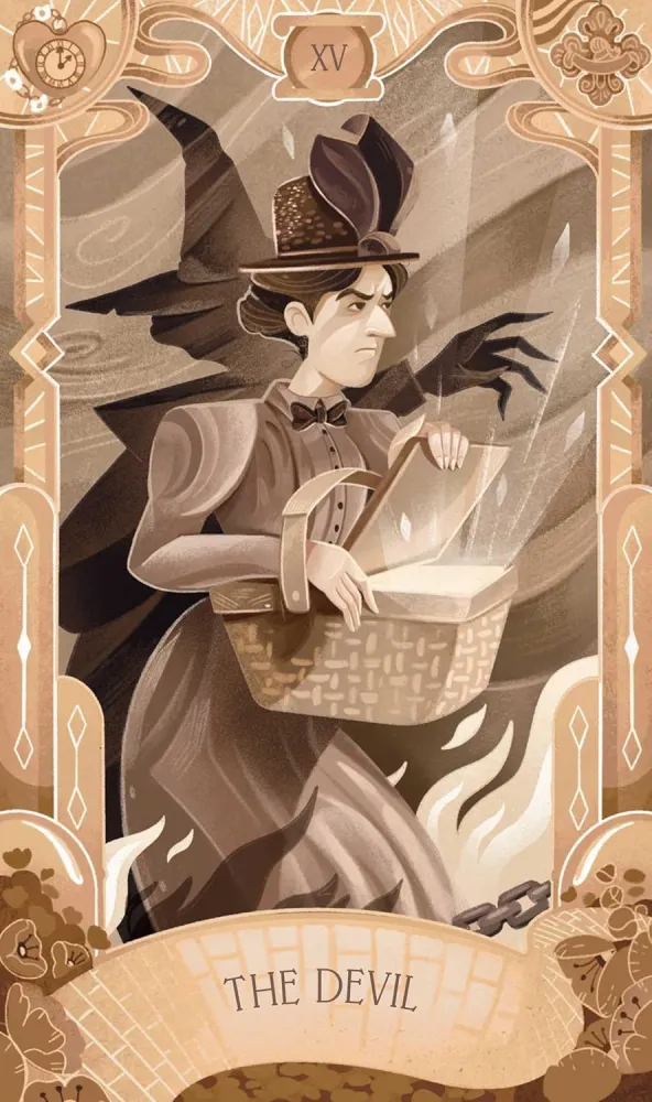 Wizard Oz Tarot Deck And Guidebook - Erica Davis