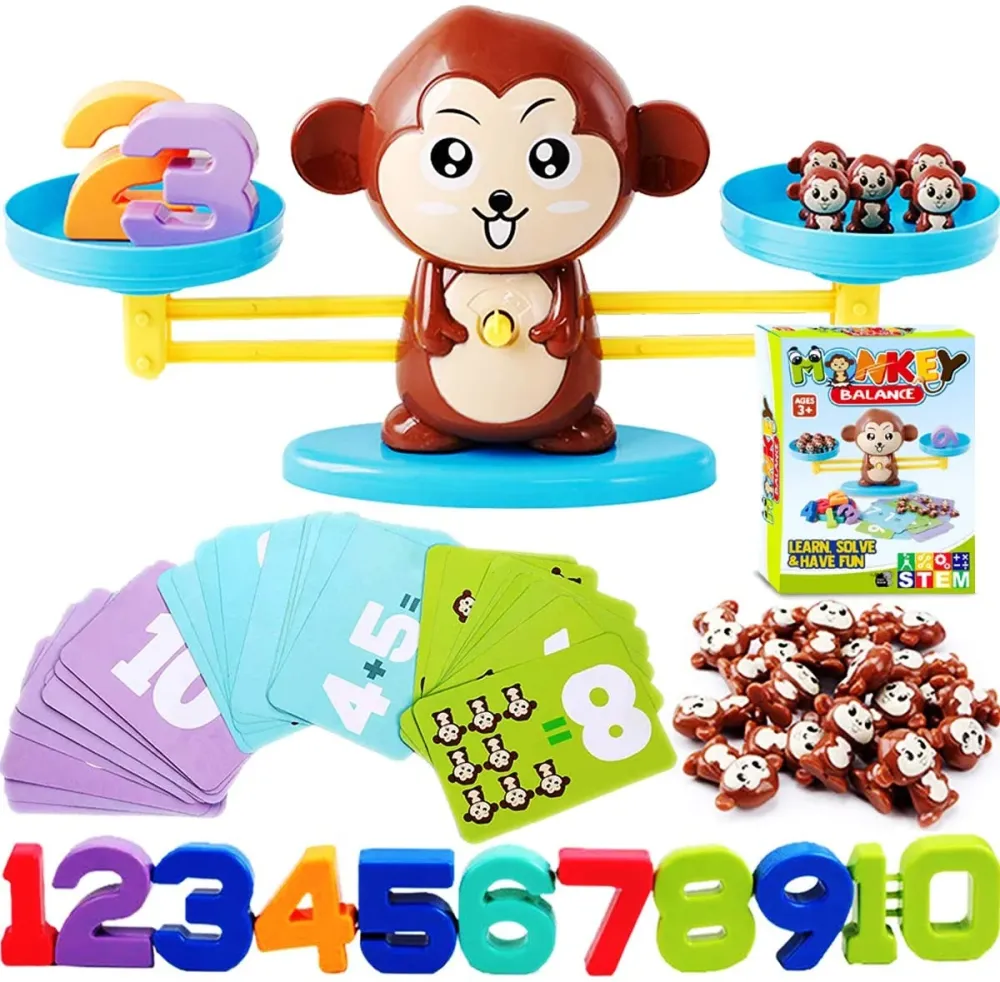 MathMonkey Tasapainopeli | Tee oppimisesta hauskaa - Opettava ja vuorovaikutteinen laskupeli