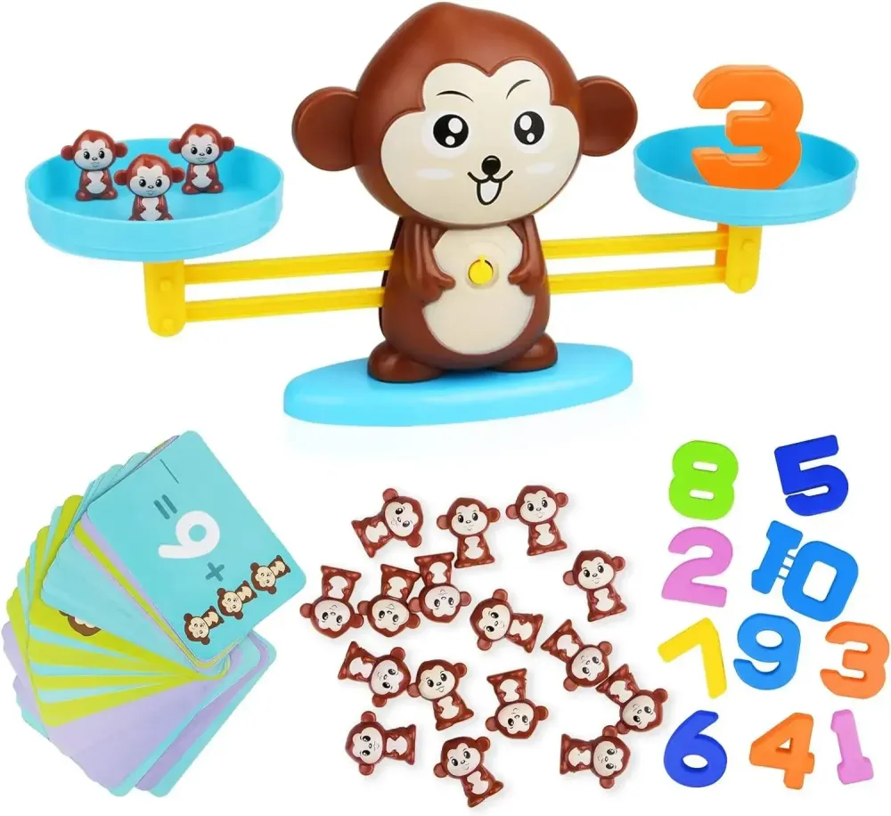 MathMonkey Tasapainopeli | Tee oppimisesta hauskaa - Opettava ja vuorovaikutteinen laskupeli