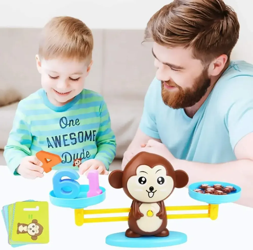 MathMonkey Tasapainopeli | Tee oppimisesta hauskaa - Opettava ja vuorovaikutteinen laskupeli