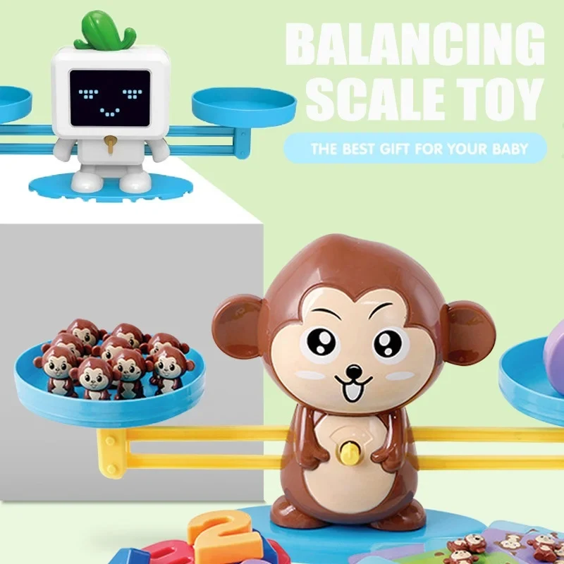 MathMonkey Tasapainopeli | Tee oppimisesta hauskaa - Opettava ja vuorovaikutteinen laskupeli
