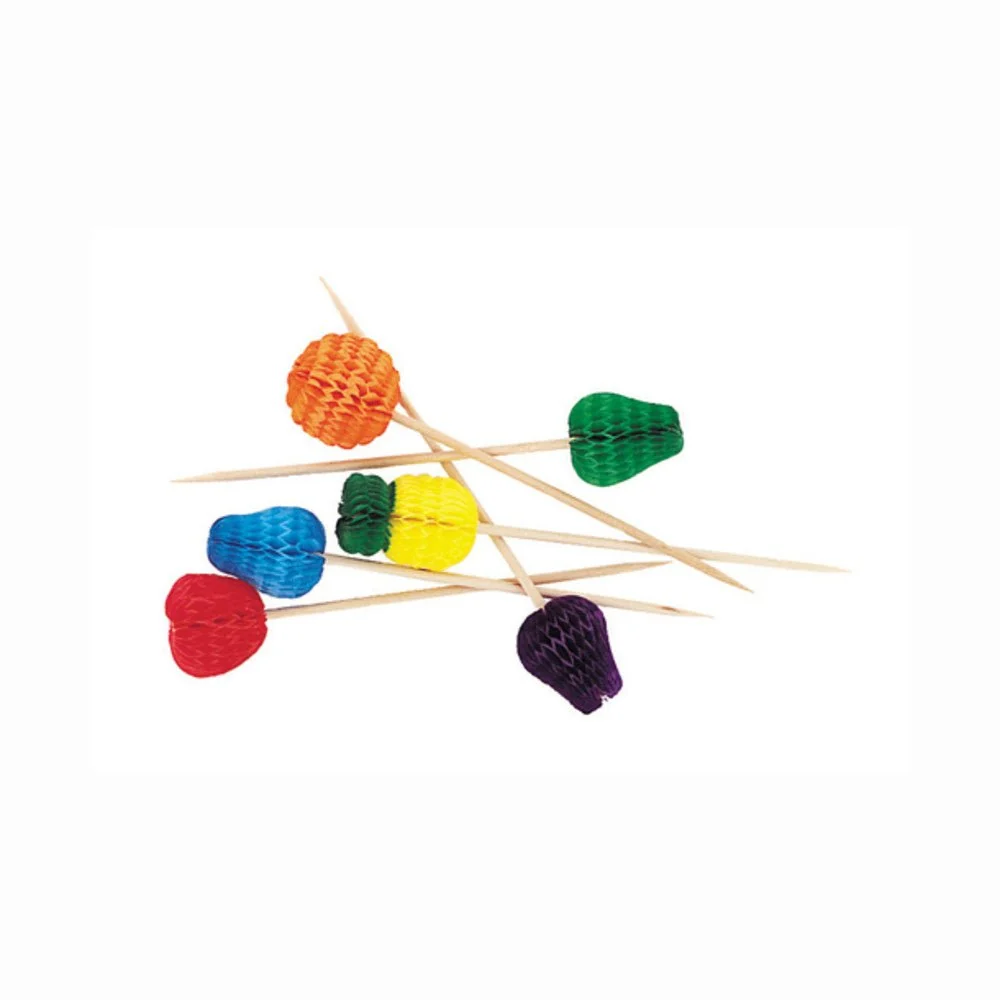 Cocktailtikut Hedelmät 10.2cm 50kpl