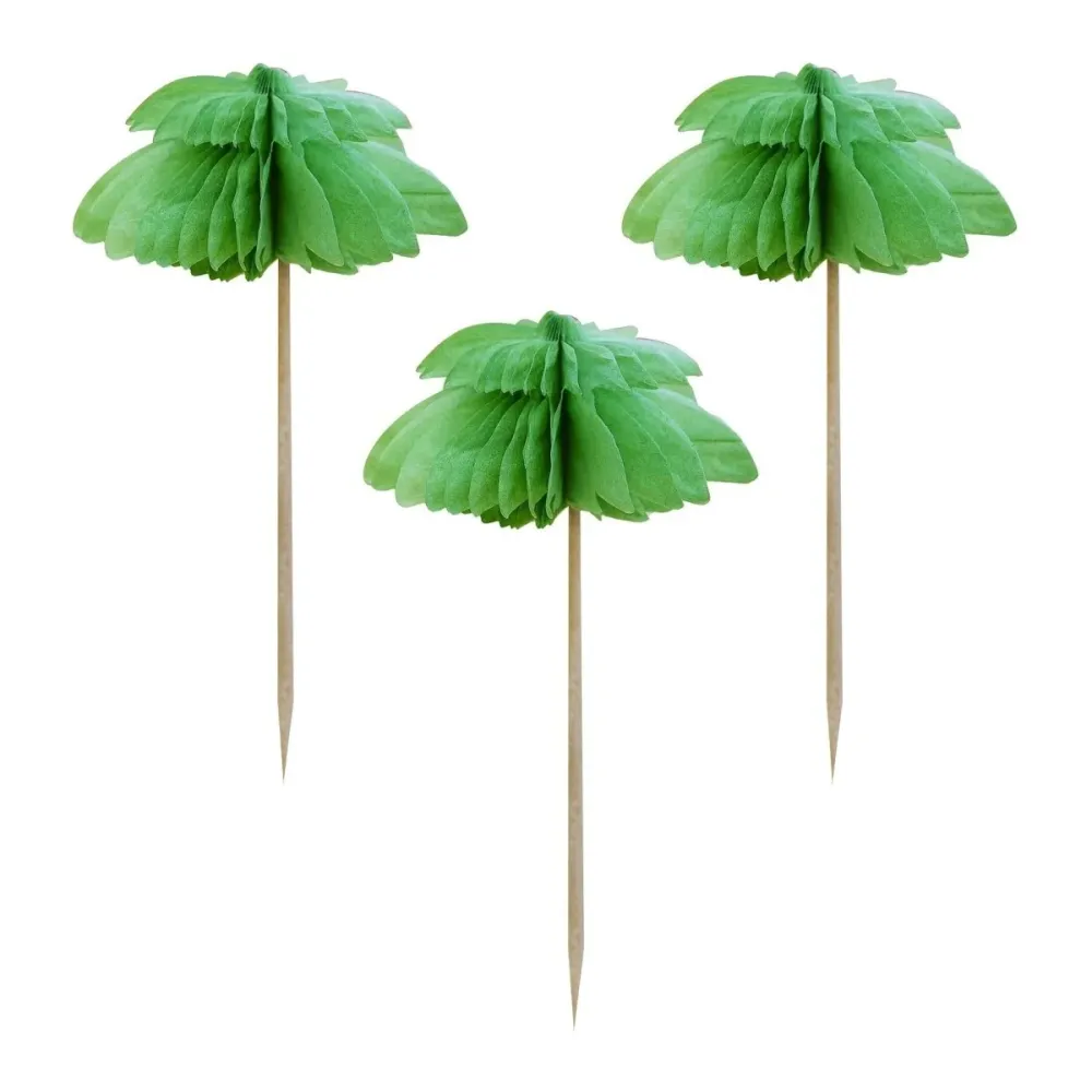Cocktailtikut Palmu 6kpl
