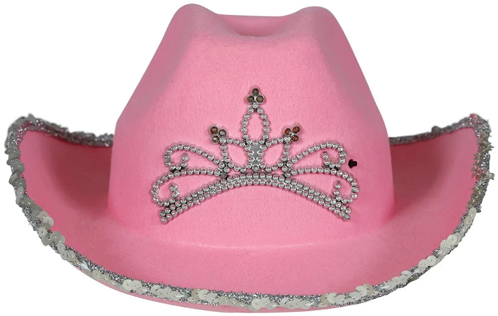 Cowboy hattu vaaleanpunainen naiset