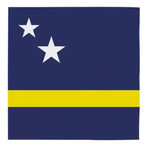 Curacao lautasliinat 33cm 20kpl