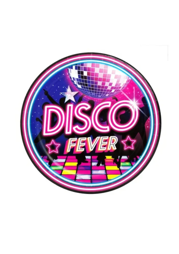 Disco 70S lautaset 23cm 6kpl