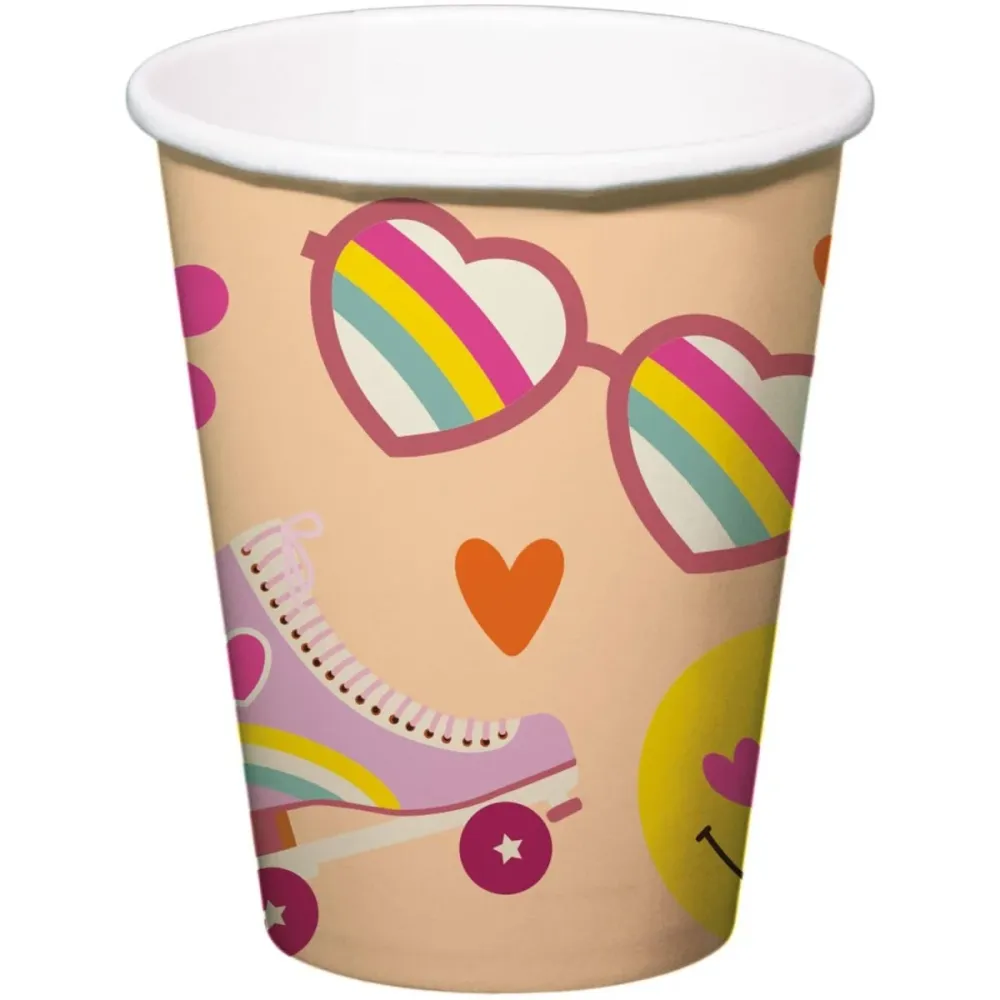 Emoij kupit paperi 250ml 8kpl 8kpl