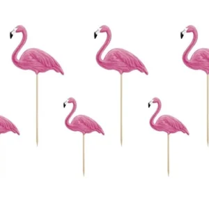 Flamingopuikot 23.5cm 6kpl 6kpl