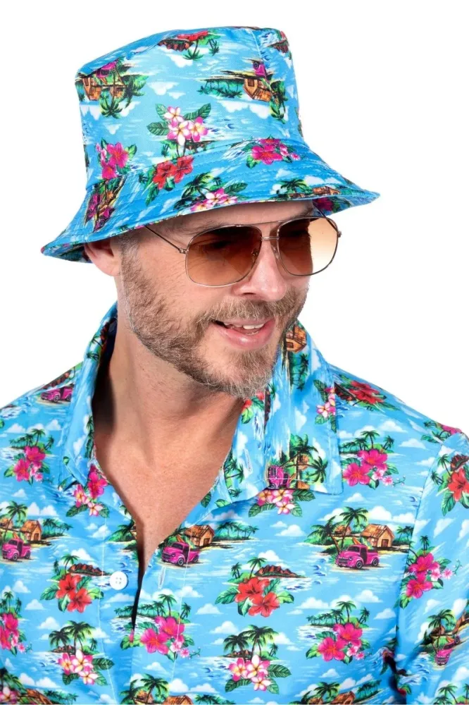 Havaiji Bucket Hat sininen