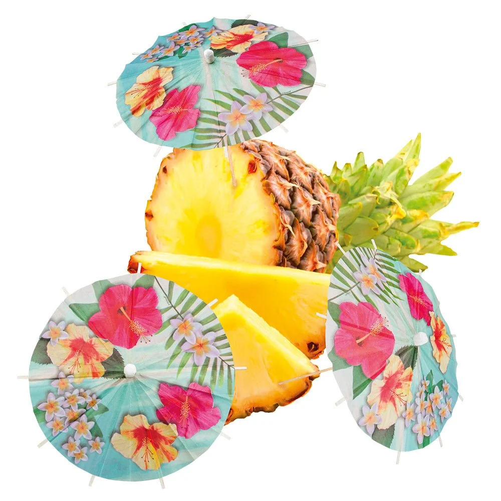 Havaiji Cocktailtikut Parasol Paradise 18cm 6kpl 6kpl