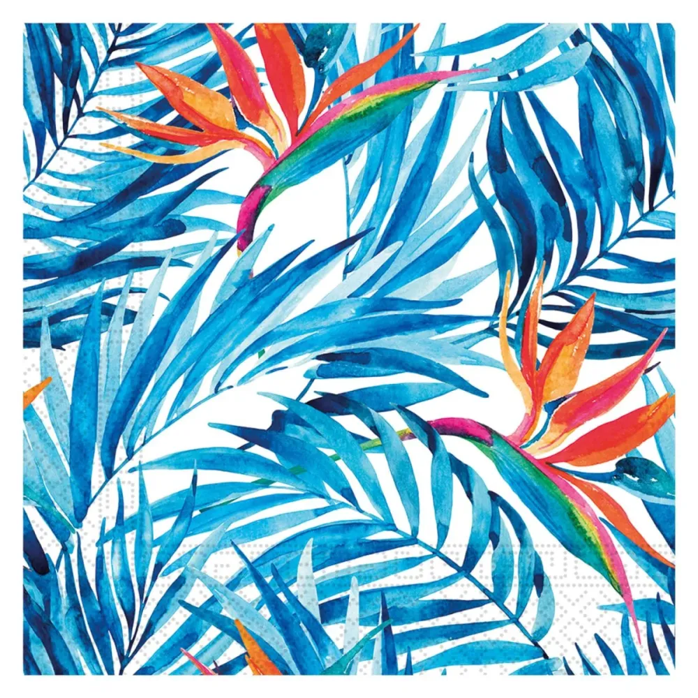 Havaiji lautasliinat Sininen 33cm 20kpl
