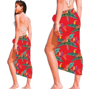 Havaiji Sarong Punainen