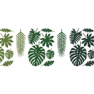 Havaijin koristesarja Palm Leaf 21 kpl