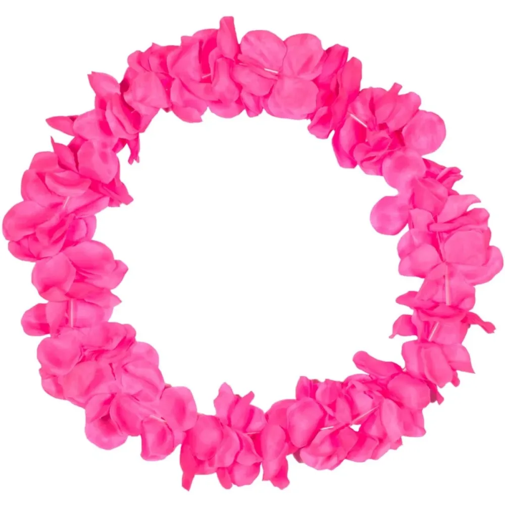 Havaijin seppele neon pinkki