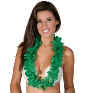 Hawaii kaulakoru tumman vihreä 52cm