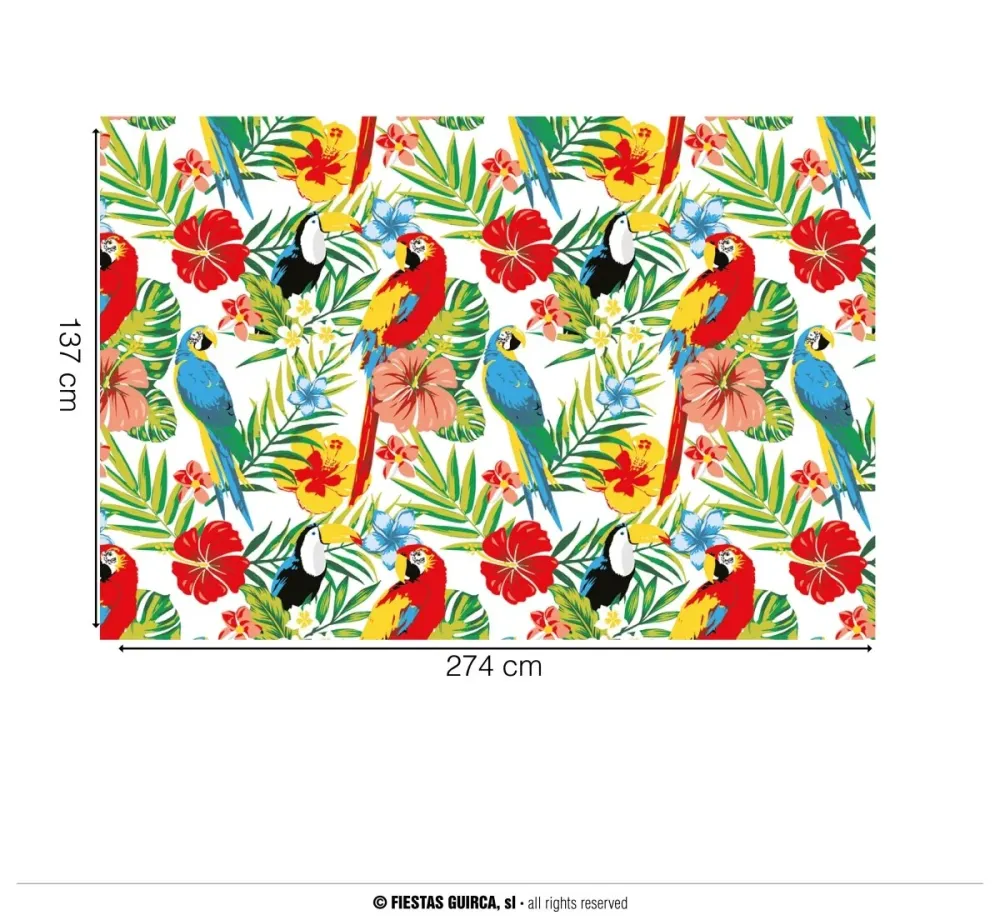Hawaii pöytäliina 2.74m