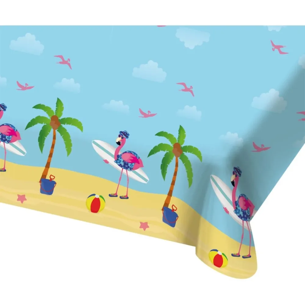 Hawaii pöytäliina Flamingo 1.8m