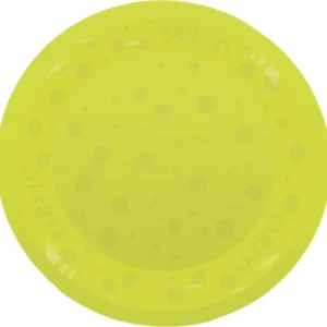 Juhla lautanen Neon keltainen 21cm