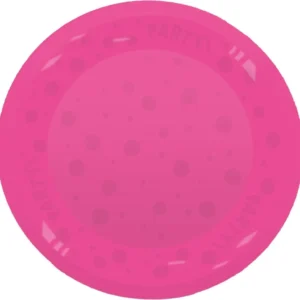 Juhla lautanen Neon pinkki 21cm