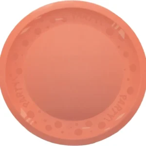 Juhla lautanen oranssi pastelli 21cm