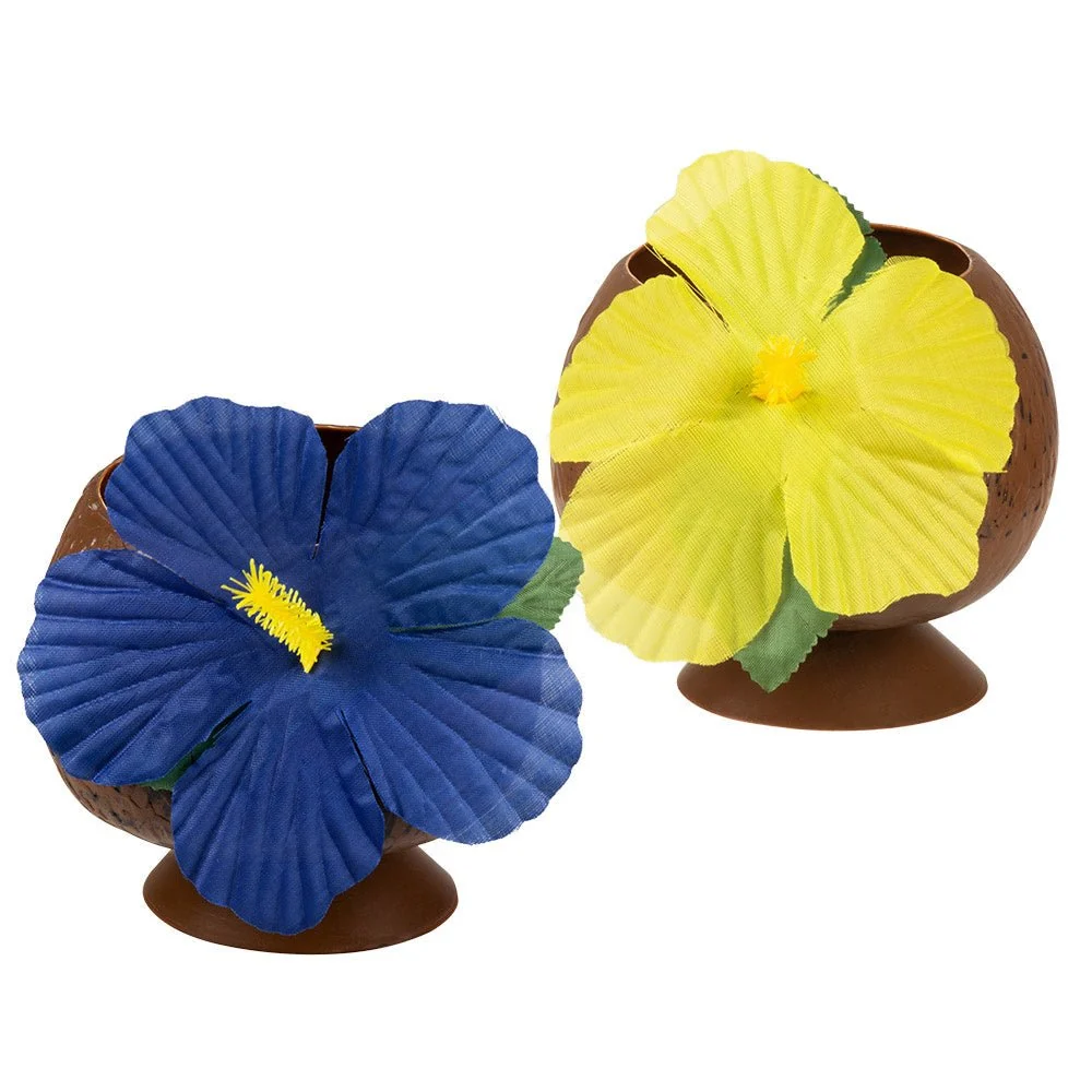 Kookos Cup Hawaii Muovi 10cm