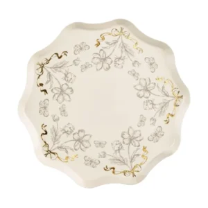Kukat lautaset 20cm 6kpl