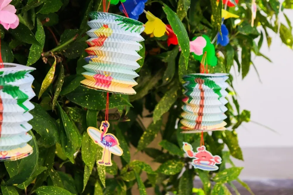 Lyhty Garland Flamingo 3.6m