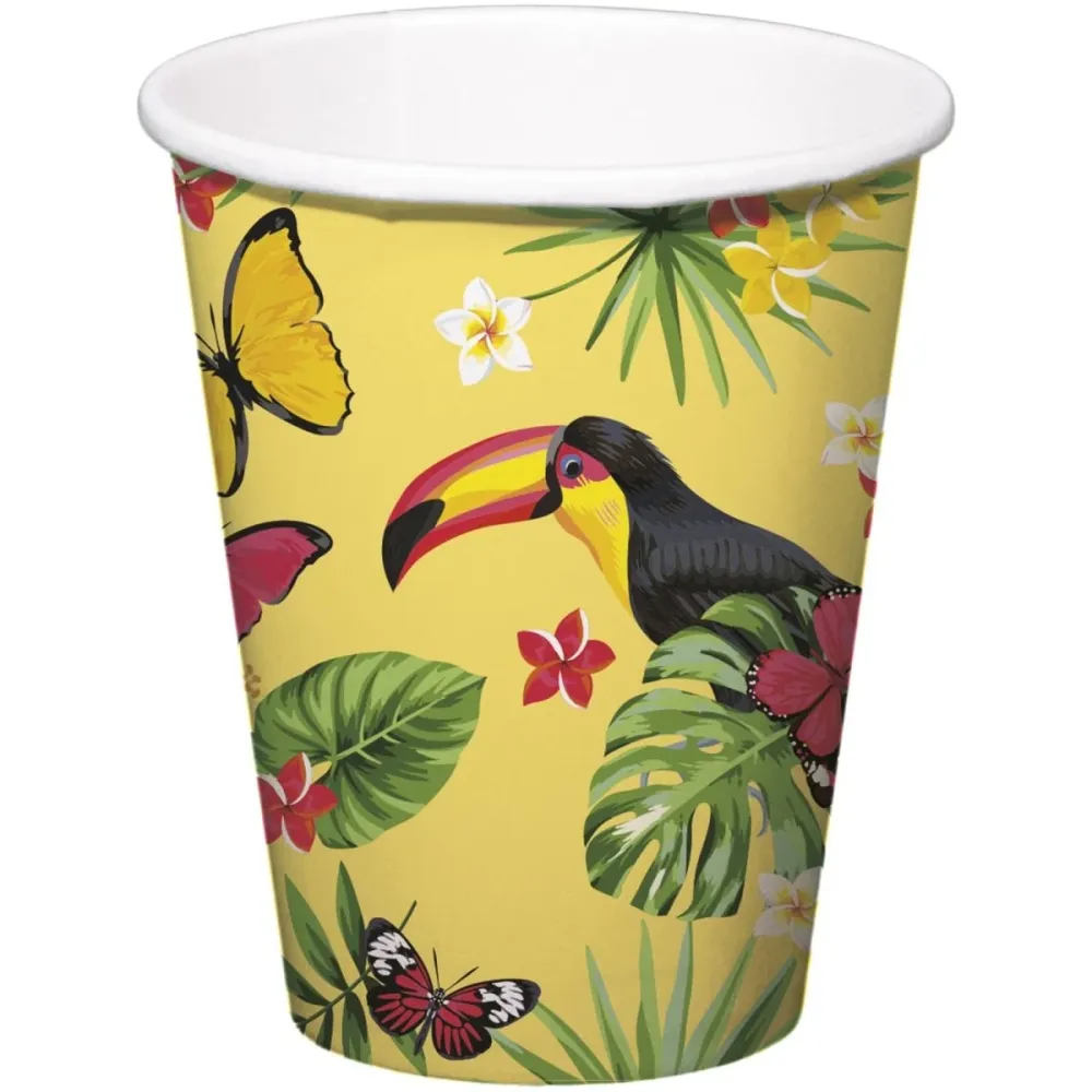 Paperikupit - Toucan - 250 ml - 8 kappaletta