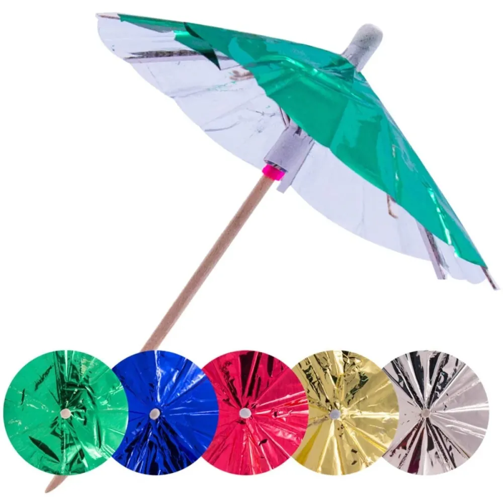 Parasol Cocktail tikut 10cm 15kpl