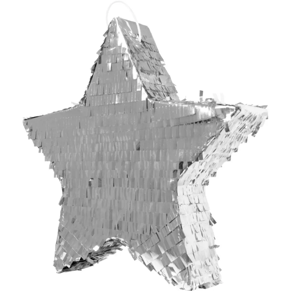 Pinata Hopeatähti - 45cm
