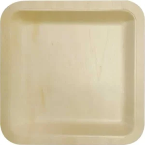 Puiset lautaset 21x21cm 4kpl
