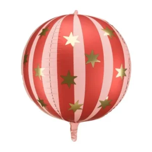 Punainen vaaleanpunainen helium ilmapallo tähdet tyhjä 75cm