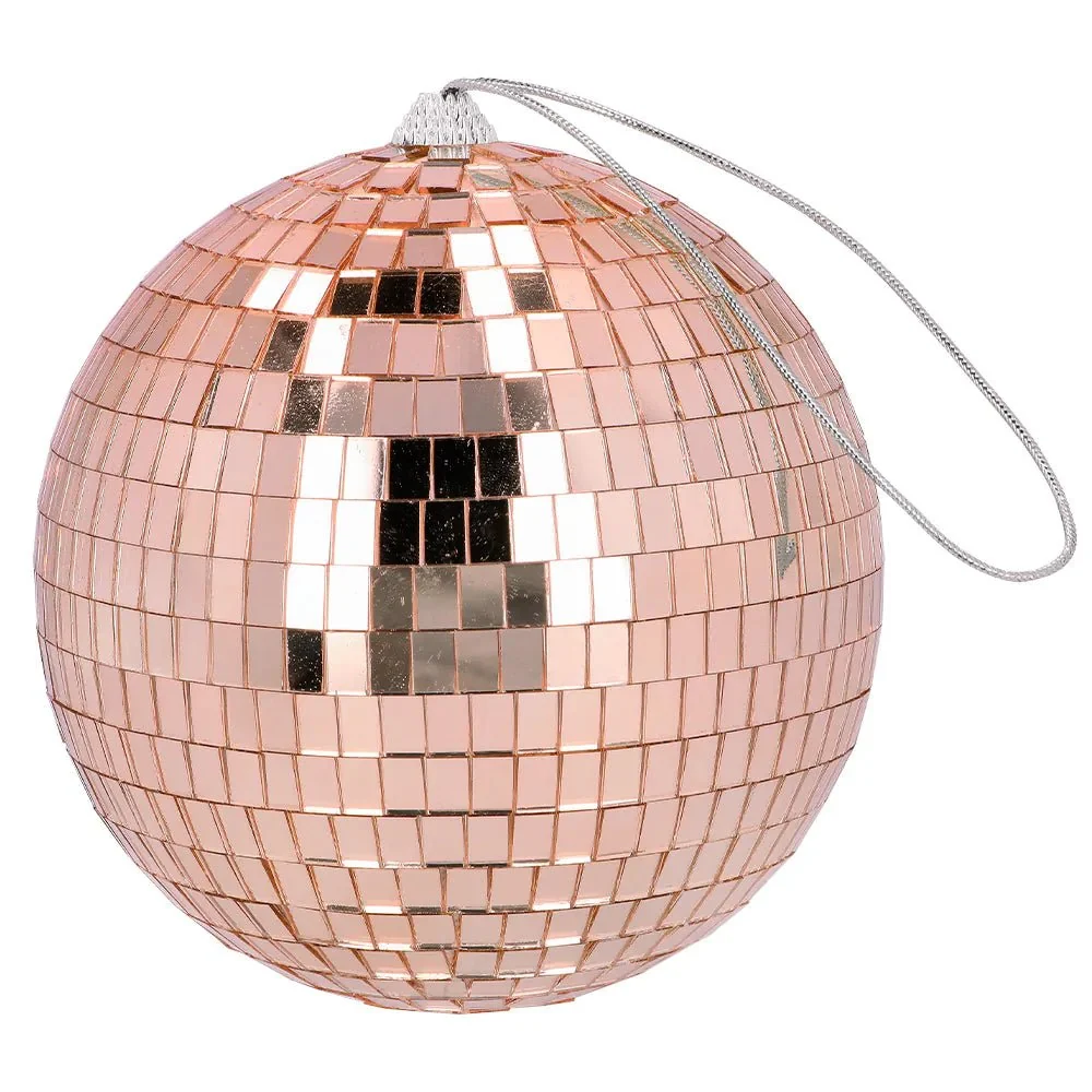 Rose Gold Discoball 15cm