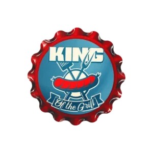 Siniset aluslautaset King Grill 11cm