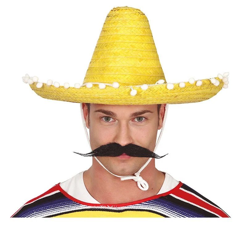 Sombrero keltainen 45cm