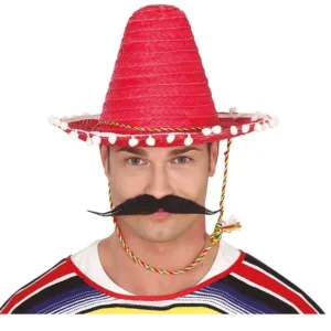 Sombrero punainen 33cm