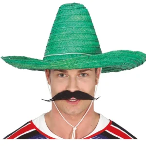 Sombrero vihreä olki 50cm