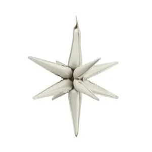 Tähti ilmapallo Beige 70cm