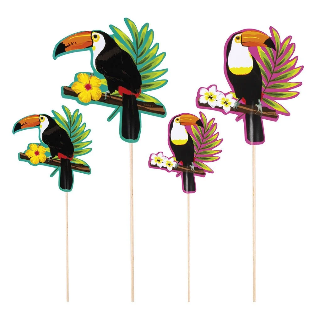 Toucan Cocktailtikkusetti 4 kpl