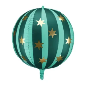 Vihreä Helium ilmapallo Tähdet Tyhjä 75cm