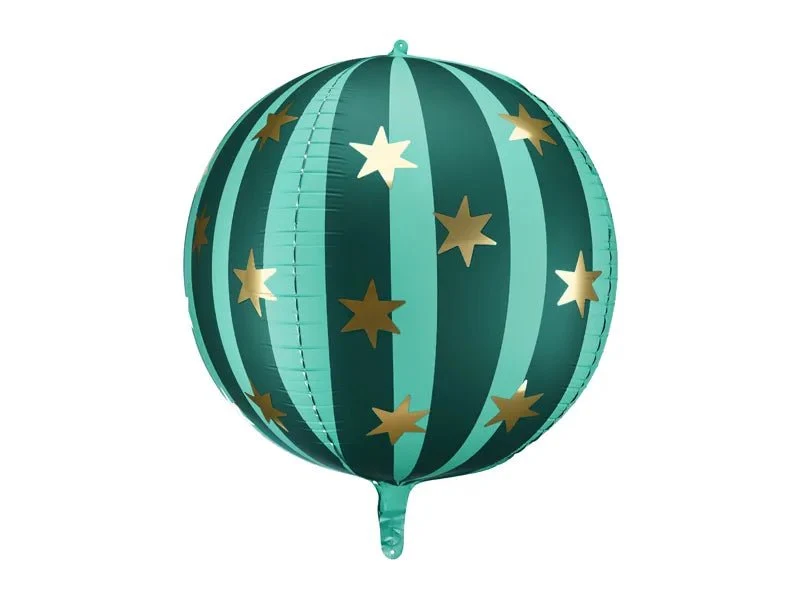 Vihreä Helium ilmapallo Tähdet Tyhjä 75cm
