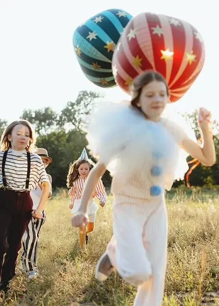 Vihreä Helium ilmapallo Tähdet Tyhjä 75cm