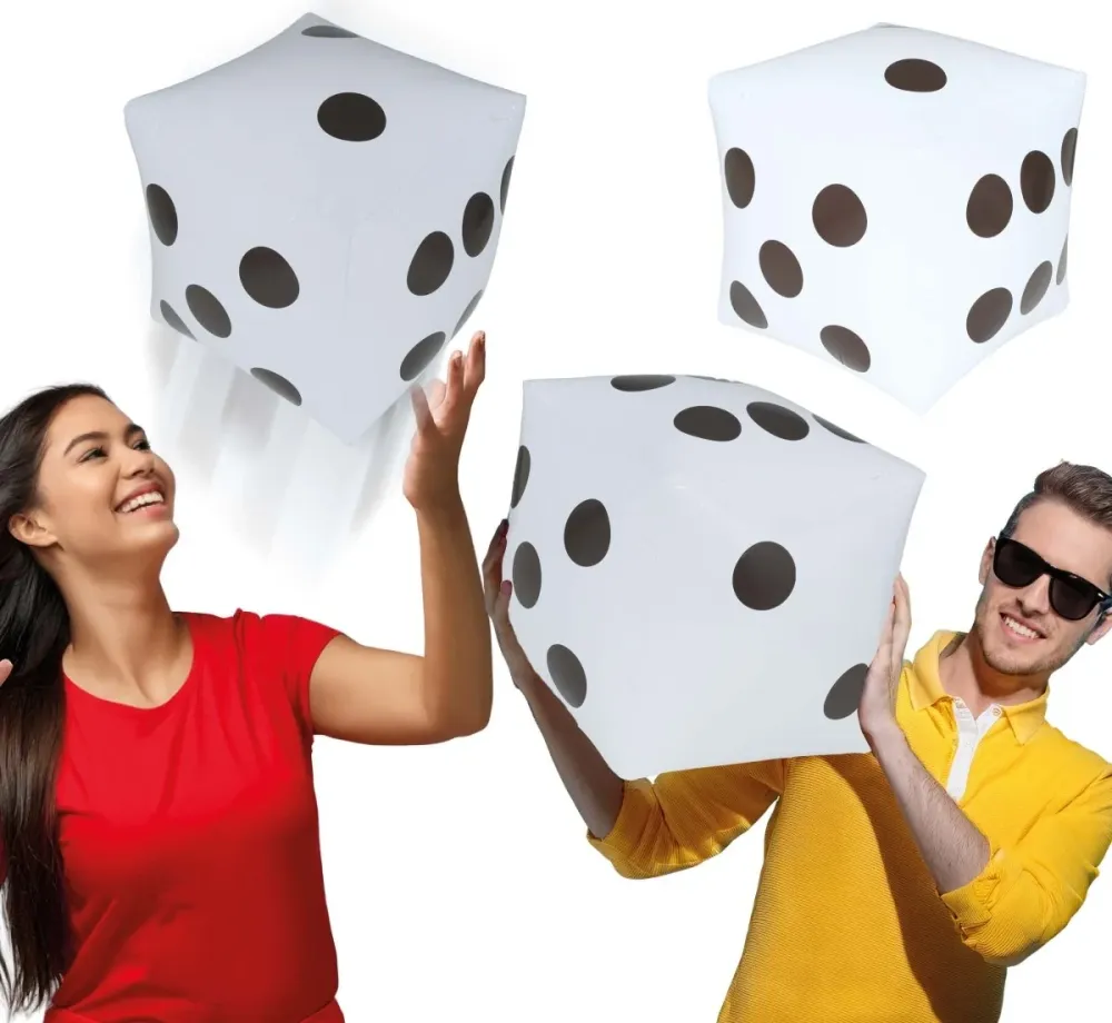 White Dice puhallettava