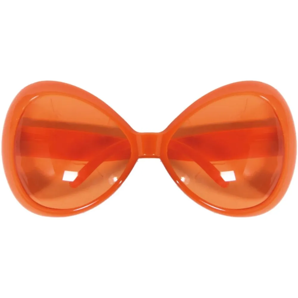 Ylisuuret oranssit lasit