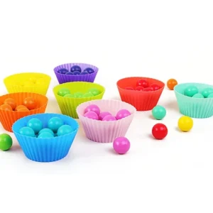 Ecotoys BeadBounce | Laske, Liikuta, Voita - Montessori Helmi Lautapeli Järjestelypeli