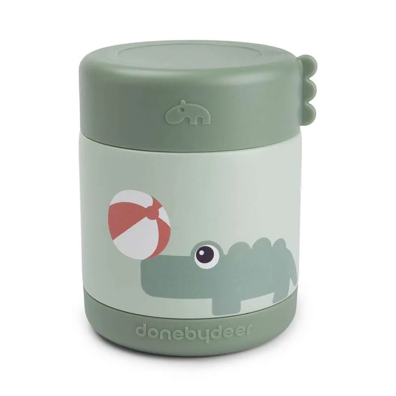 Done Deer Termo Madbeholder - 300ml - Playground - Grøn