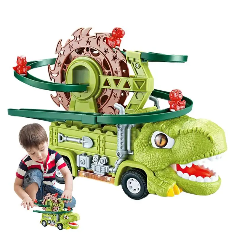 Dino Slide Truck™ - Kiipeile ja kisaa dinosaurusten kanssa! - Dinosaurus-rekka
