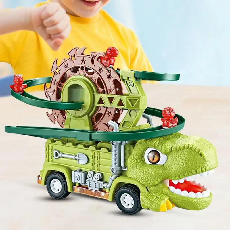 Dino Slide Truck™ - Kiipeile ja kisaa dinosaurusten kanssa! - Dinosaurus-rekka
