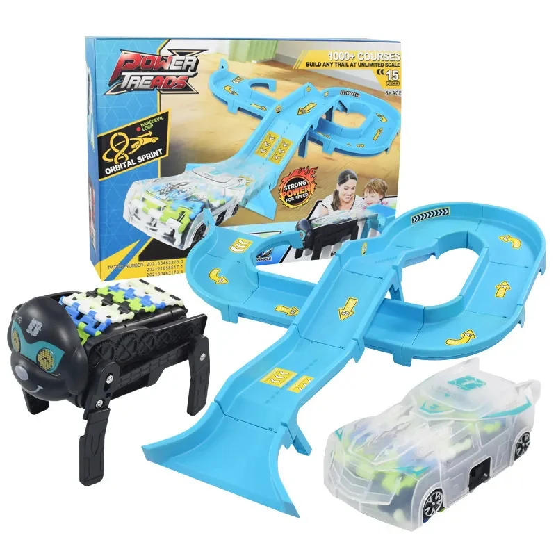 Robot Car Track™ - Hauskaa robottikoiran kanssa - Robottiautorata